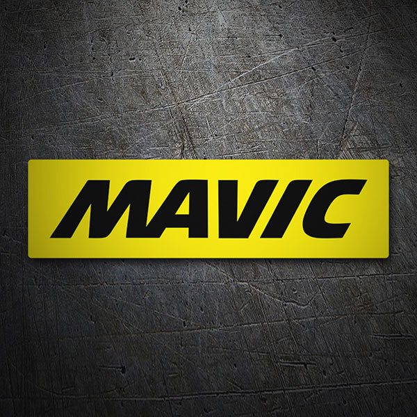 Aufkleber: Mavic in Gro&szlig;buchstaben