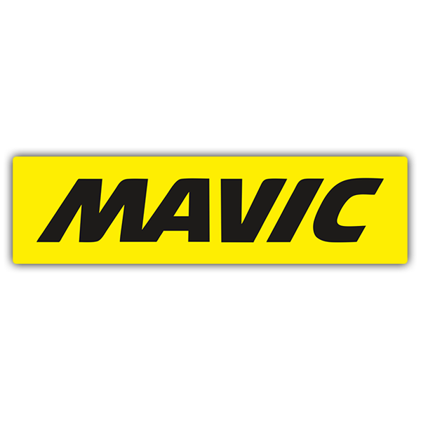 Aufkleber: Mavic in Gro&szlig;buchstaben