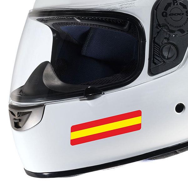 Aufkleber: Kit Spain Motorradhelm