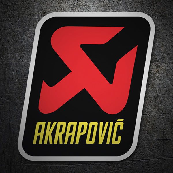 Aufkleber: Akrapovic Logo