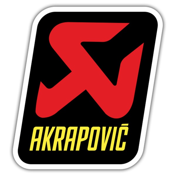 Aufkleber: Akrapovic Logo