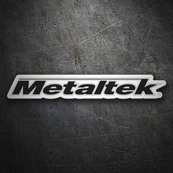 Aufkleber: Metaltek Logo 1