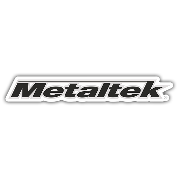 Aufkleber: Metaltek Logo