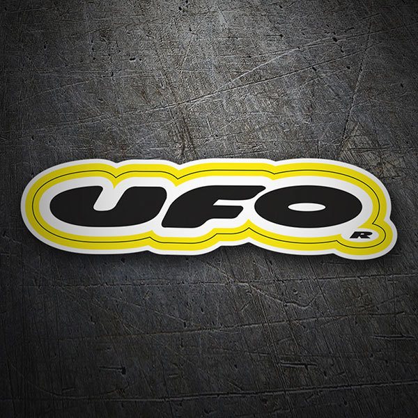 Aufkleber: UFO Logo 1