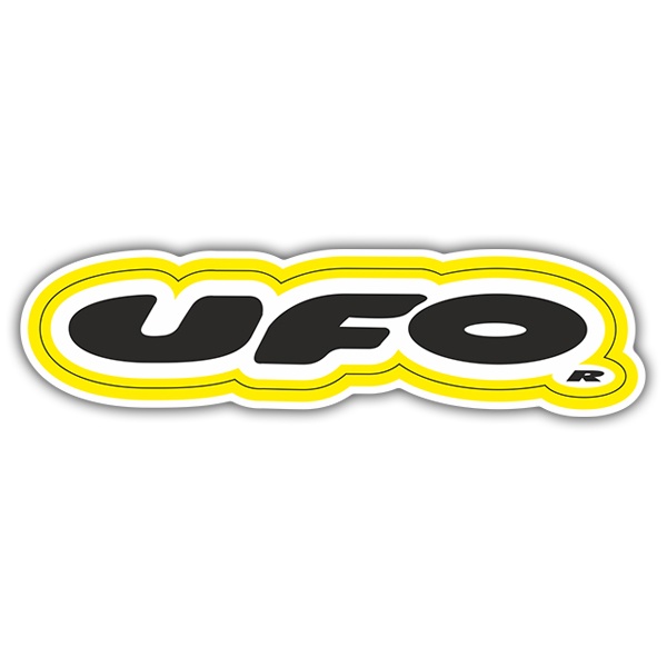 Aufkleber: UFO Logo