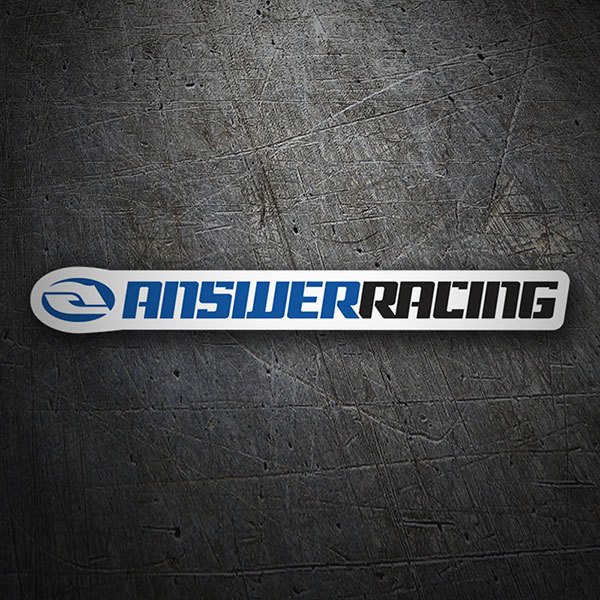 Aufkleber: Answer Racing