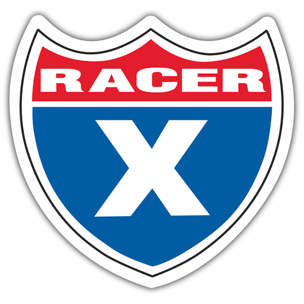 Aufkleber: Racer X