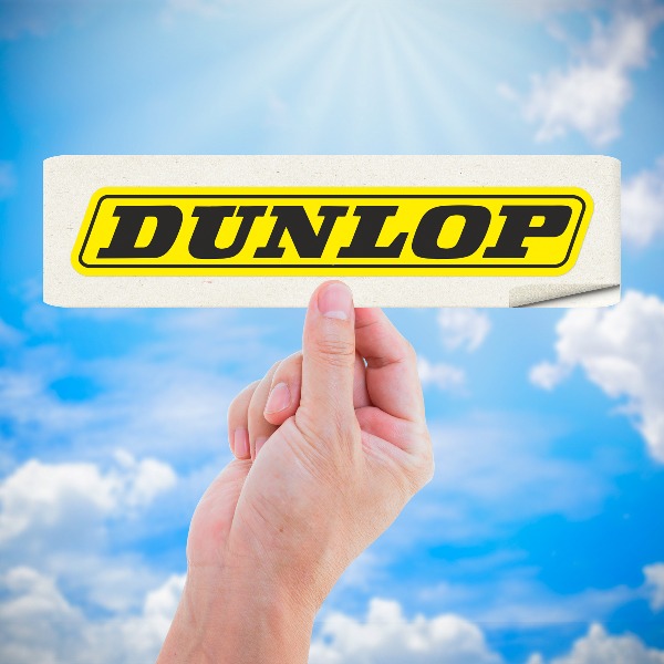 Aufkleber: Dunlop Tyres