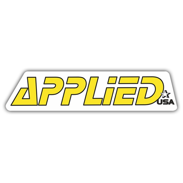 Aufkleber: Applied USA