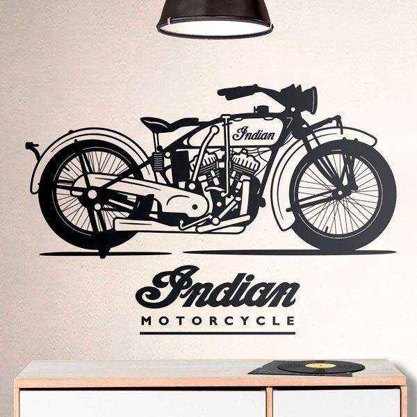 Wandtattoos: Indian Motorcycle Chief