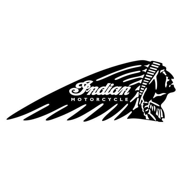 Wandtattoos: Indian Motorcycle