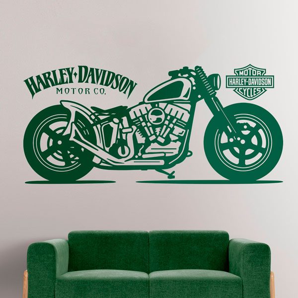 Wandtattoos: Harley Davidson Motor CO