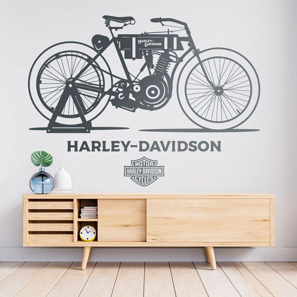 Wandtattoos: Harley Davidson Model 1
