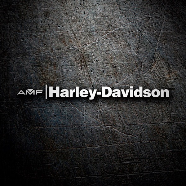 Aufkleber: Harley Davidson AMF