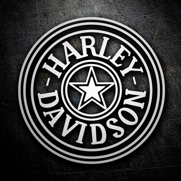 Aufkleber: Harley Davidson, Isologo