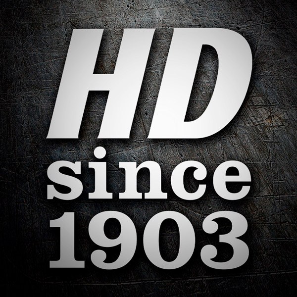 Aufkleber: Harley Davidson HD since 1903
