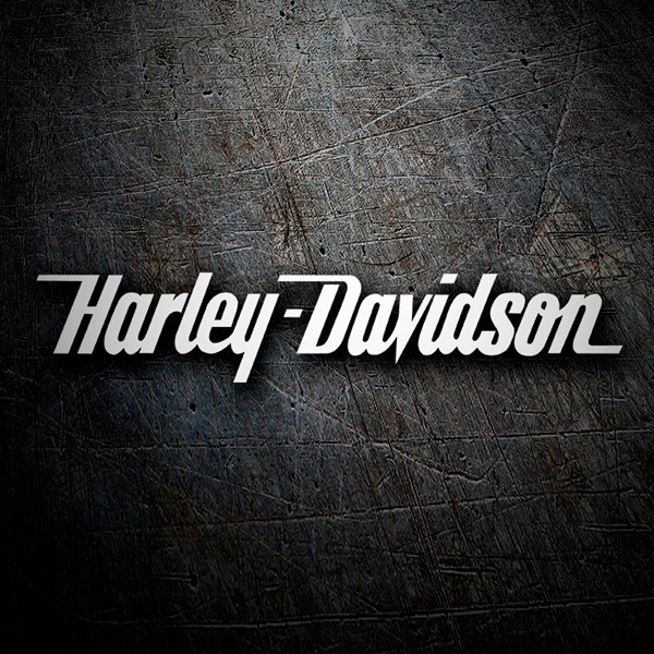 Aufkleber: Harley Davidson Unterschrift IV