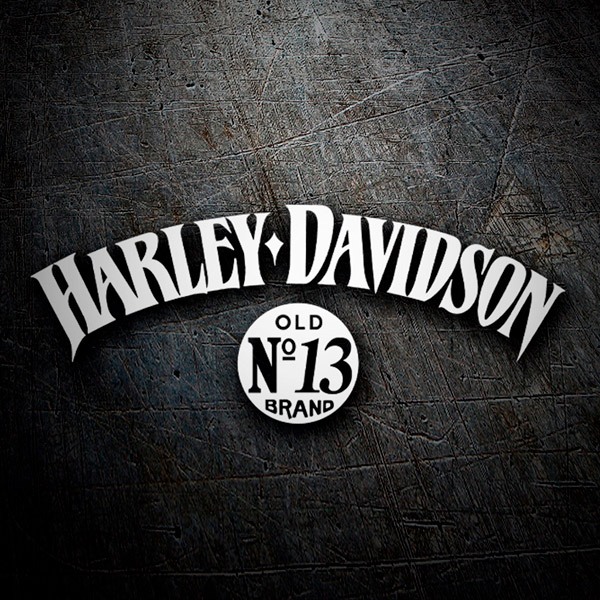 Aufkleber: Harley Davidson Nº 13