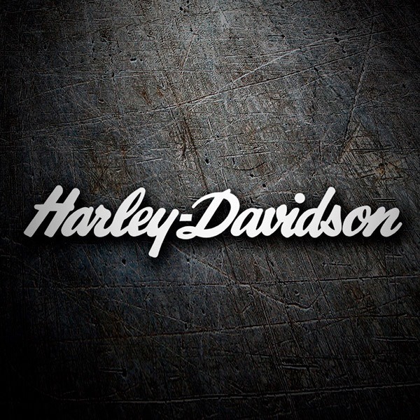 Aufkleber: Harley Davidson unterzeichnet V