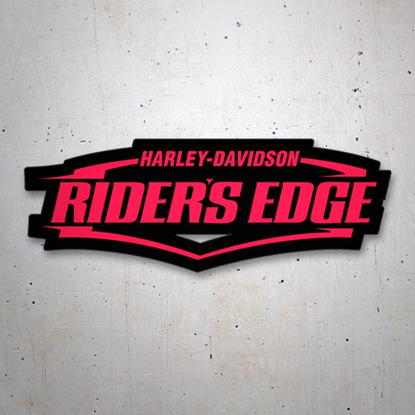 Aufkleber: Harley Davidson riders edge