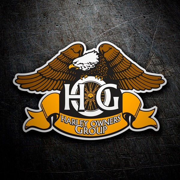 Aufkleber: Harley Owners Group