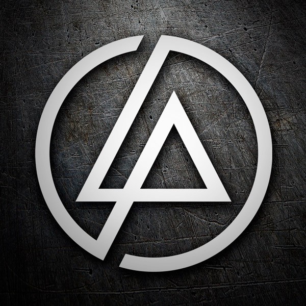 Aufkleber: Logo Linkin Park im Kreis