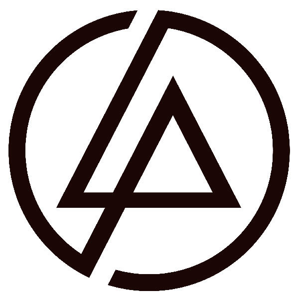 Aufkleber: Logo Linkin Park im Kreis