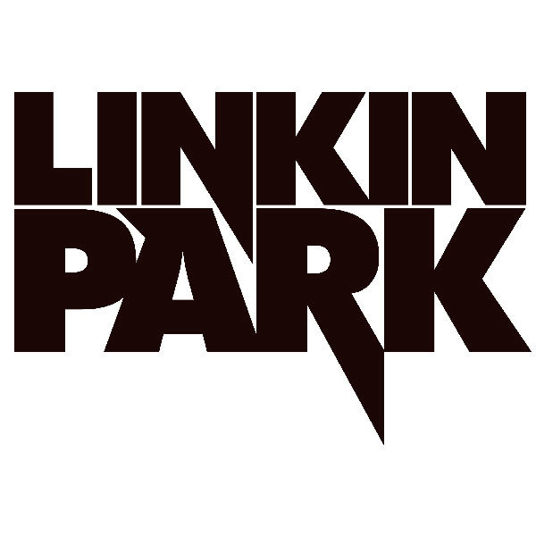 Aufkleber: Logo Linkin Park in stilisierter Schriftart