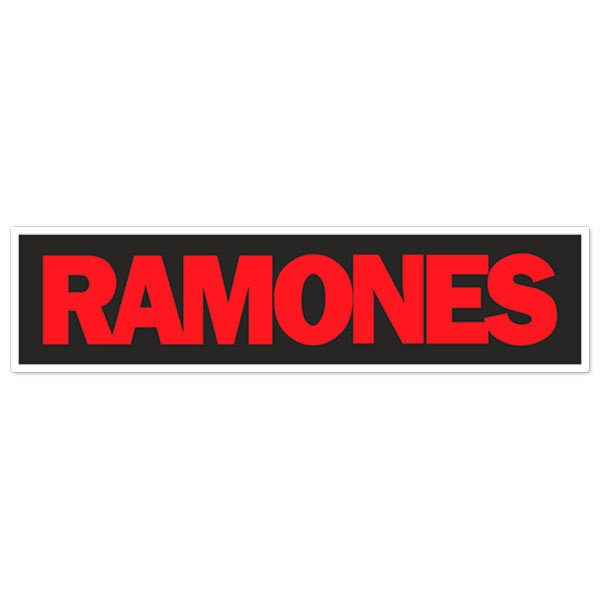 Aufkleber: Ramones Red