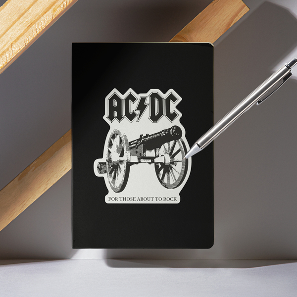 Aufkleber: ACDC Kanone