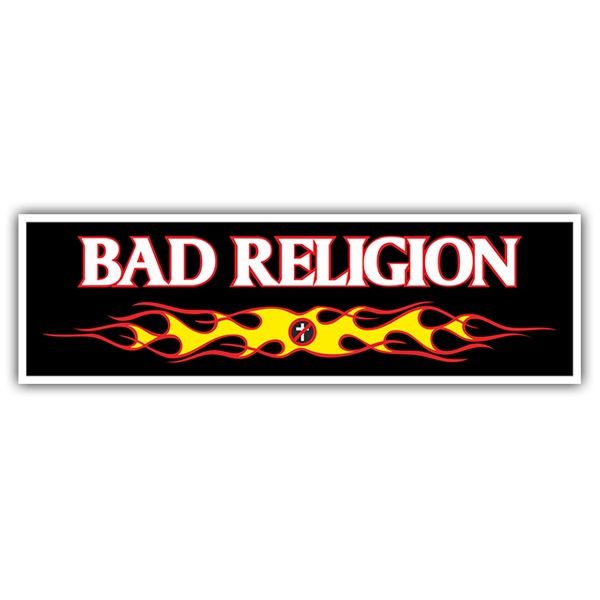 Aufkleber: Bad Religion Fire