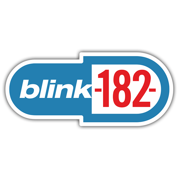 Aufkleber: Blink 182 Classic 0