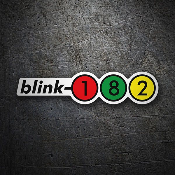 Aufkleber: Blink 182 Retro Alternative
