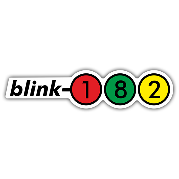 Aufkleber: Blink 182 Retro Alternative