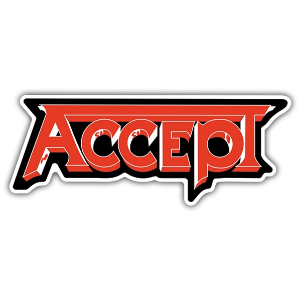 Aufkleber: Accept