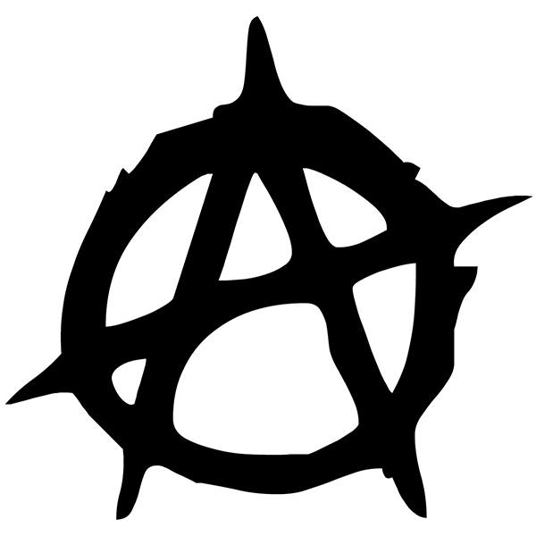 Aufkleber: Symbol der Anarchie