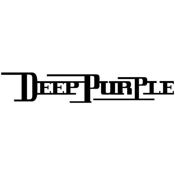 Aufkleber: Deep Purple Retro