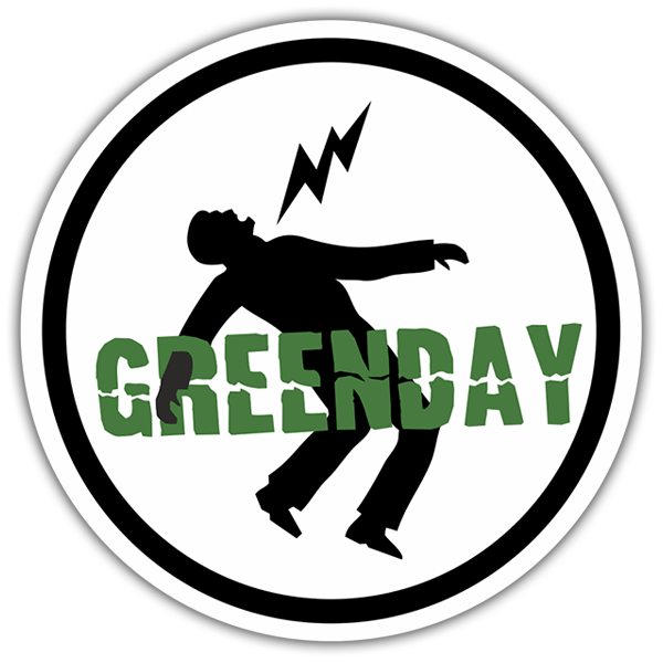 Aufkleber: Green Day Danger
