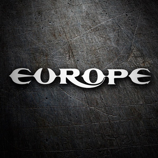 Aufkleber: Europe Band