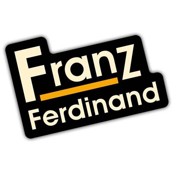 Aufkleber: Franz Ferdinand