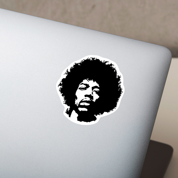 Aufkleber: Jimi Hendrix Classic