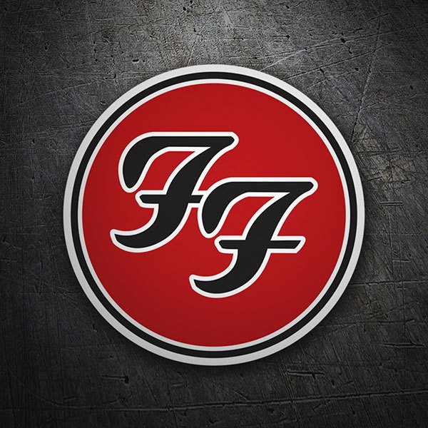 Aufkleber: Foo Fighters Logo