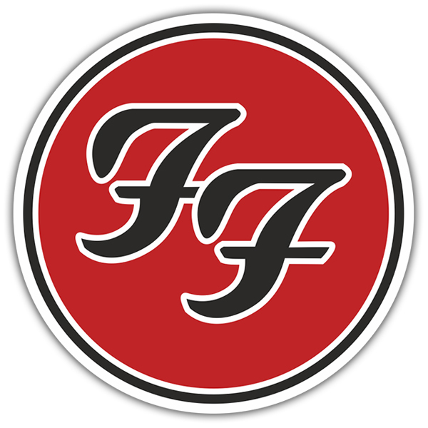 Aufkleber: Foo Fighters Logo