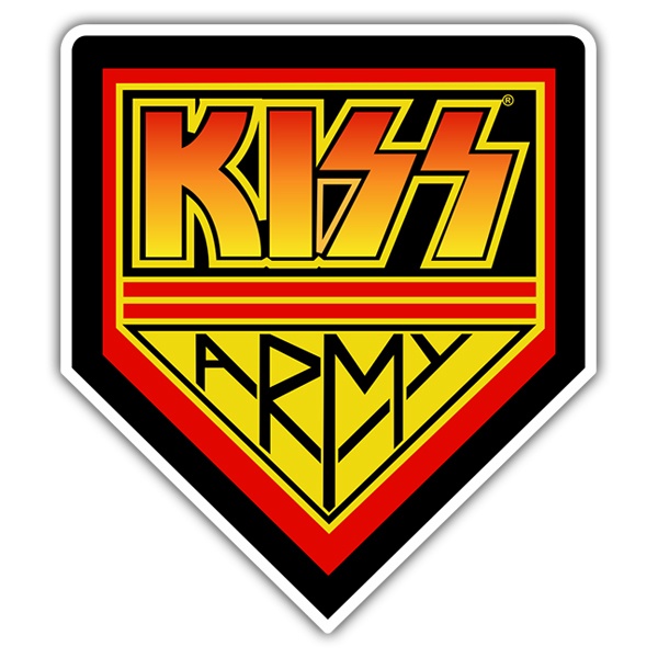 Aufkleber: Kuss Armee Emblem