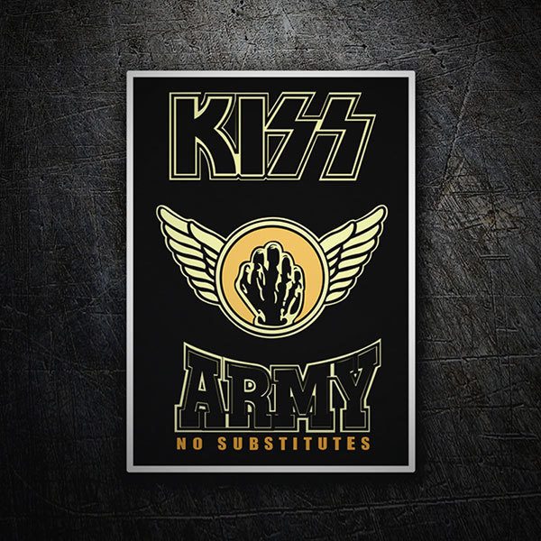 Aufkleber: Kiss Army 1