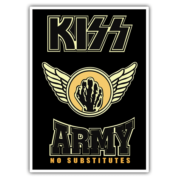 Aufkleber: Kiss Army 0