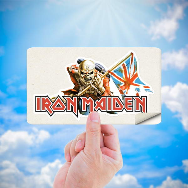 Aufkleber: Iron Maiden - The Trooper