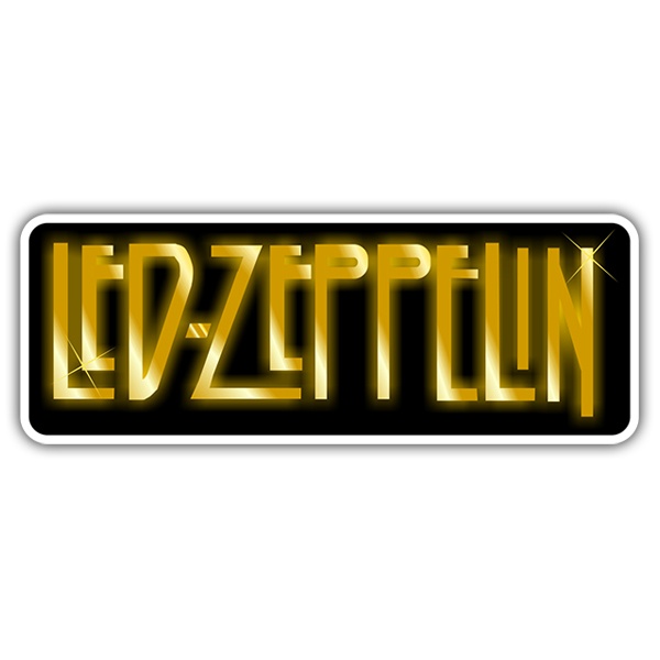 Aufkleber: Led Zeppelin Logo