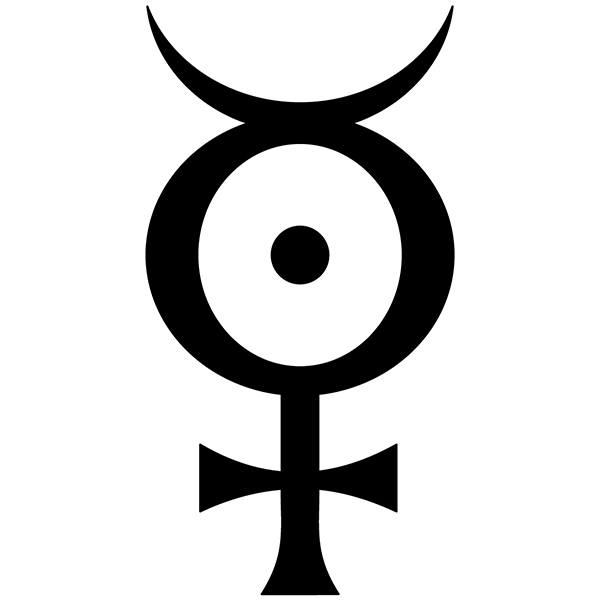 Aufkleber: Marilyn Manson Symbol