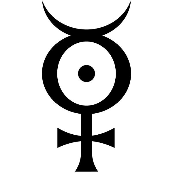 Aufkleber: Marilyn Manson Symbol